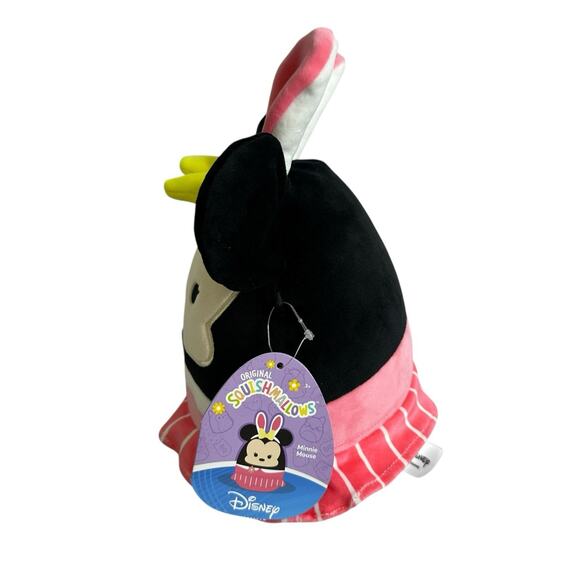 Squishmallows Disney Easter Minnie Mouse 8 inch Plush with Bunny Ears New - Picture 4 of 7